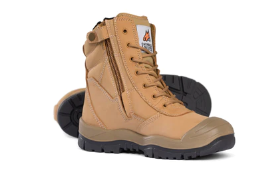 Mongrel High Leg Zipsider Boot W/Scuff Cap