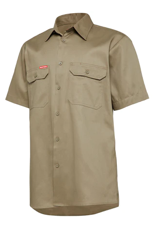 Hard Yakka  S/Sl Vented Shirt